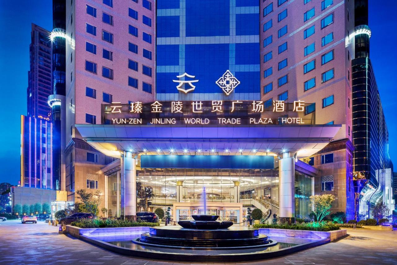 Yun-Zen Jinling World Trade Plaza Hotel Shijiazhuang Bagian luar foto