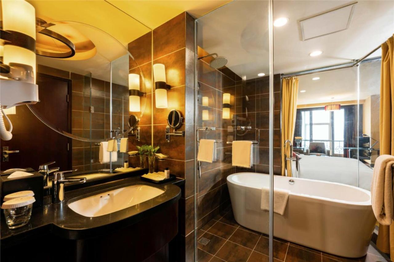 Yun-Zen Jinling World Trade Plaza Hotel Shijiazhuang Bagian luar foto