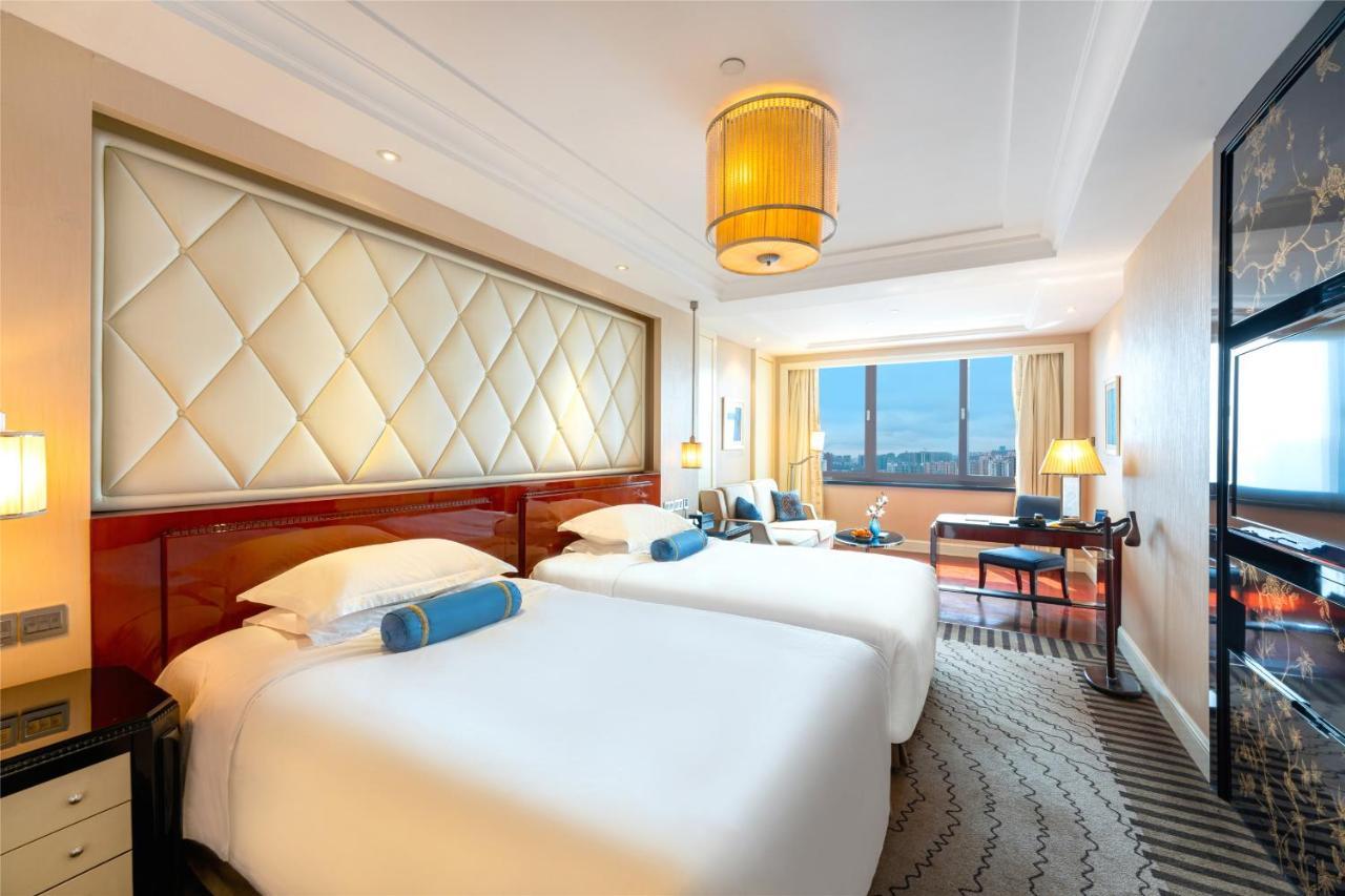 Yun-Zen Jinling World Trade Plaza Hotel Shijiazhuang Bagian luar foto