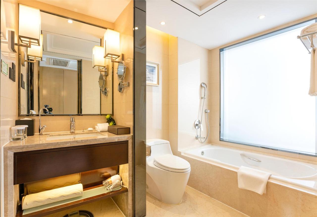 Yun-Zen Jinling World Trade Plaza Hotel Shijiazhuang Bagian luar foto