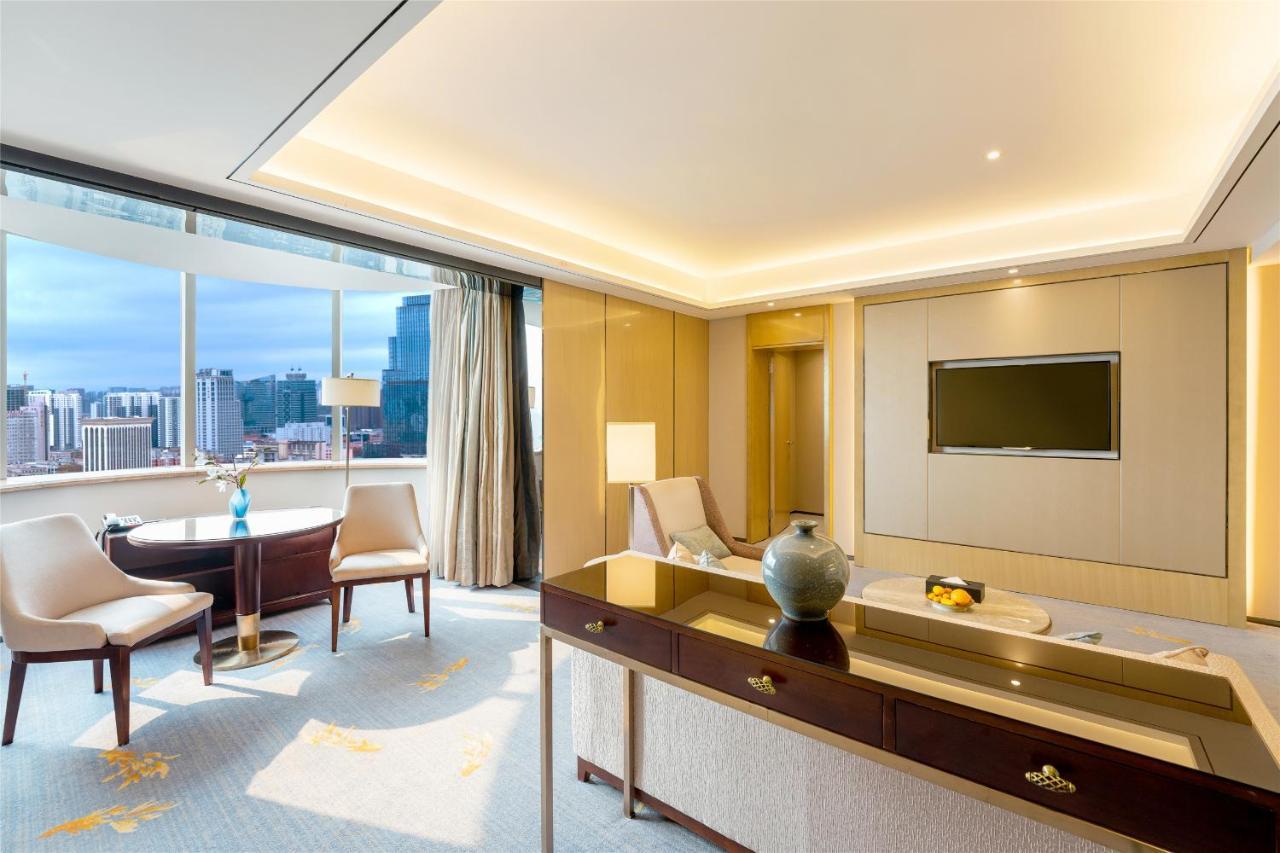 Yun-Zen Jinling World Trade Plaza Hotel Shijiazhuang Bagian luar foto